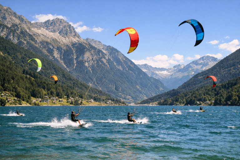 Kitesurfing in Northern Italy: The Best Spots Between Lakes and Sea